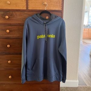 Patagonia hoodie sweatshirt in men’s size large